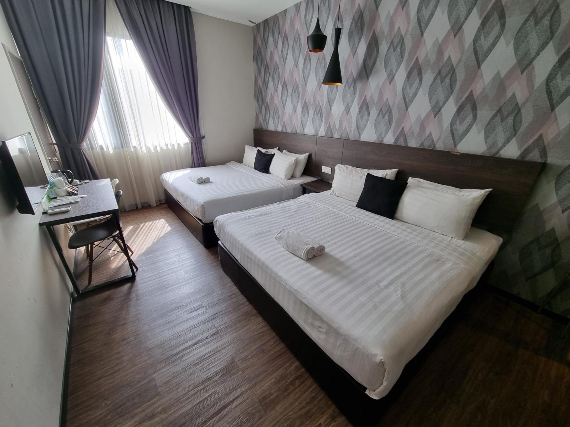 The Square Hotel Skudai Exterior foto
